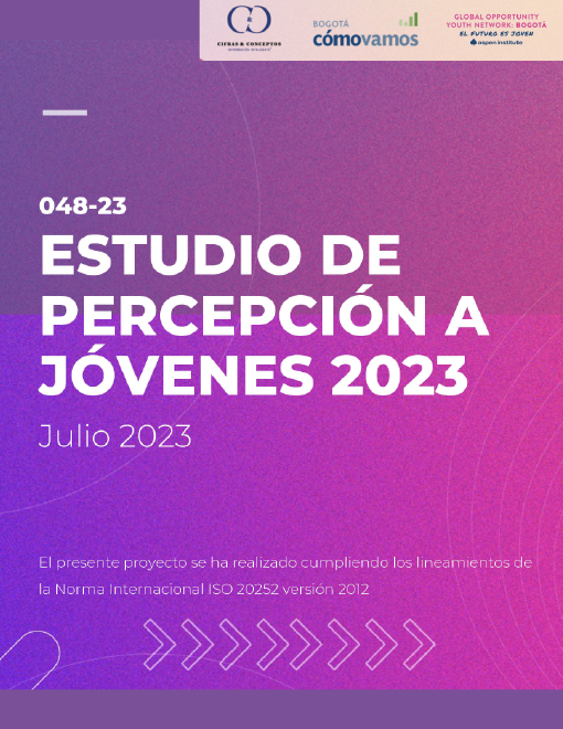 Estudio de percepción a jóvenes 2023 – GOYN Bogotá
