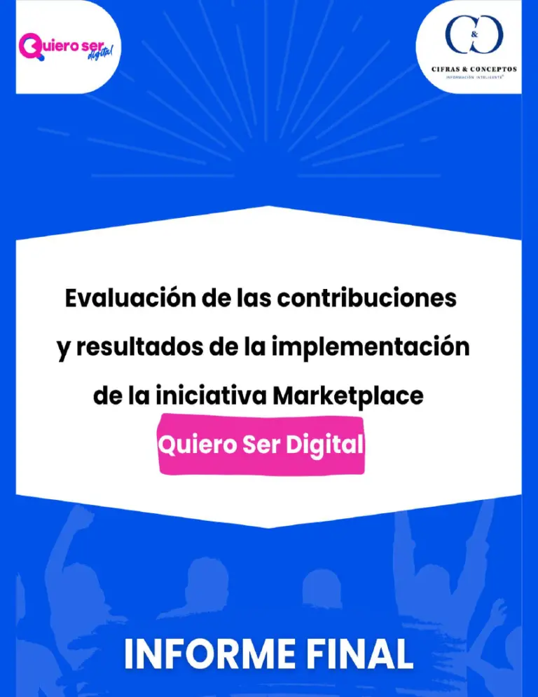 Evaluación de contribuciones y resultados de la implementación de la iniciativa Marketplace – Quiero Ser Digital