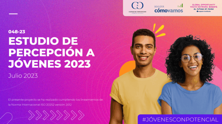 Estudio de percepción a jóvenes 2023 – GOYN Bogotá