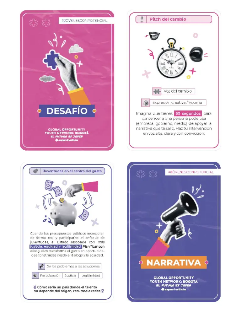 Juego de cartas: Las que cuentan